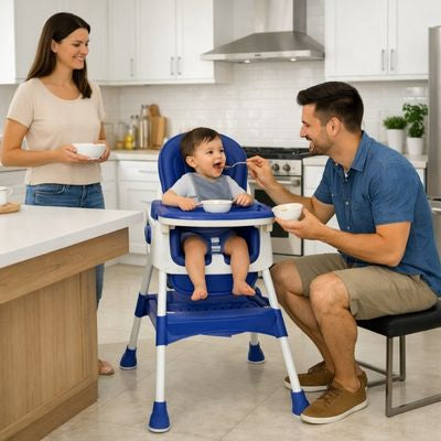 chaise haute multifonctionnelle confort