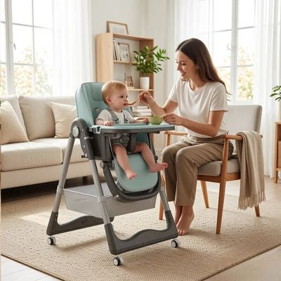 chaise haute multifonctionnelle pratique