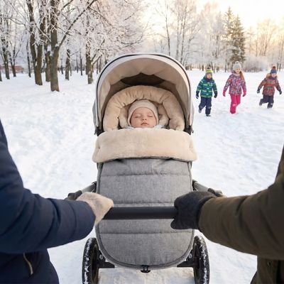 chanceliere poussette confort hiver