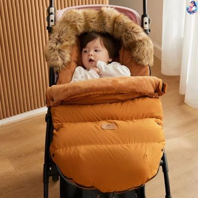 chanceliere poussette fairy baby col en fourrure