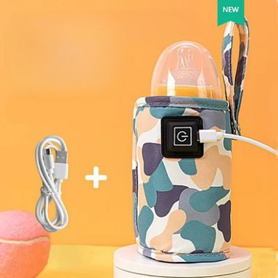 chauffe biberon portable gris