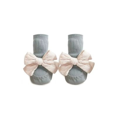 chaussette bebe bleu