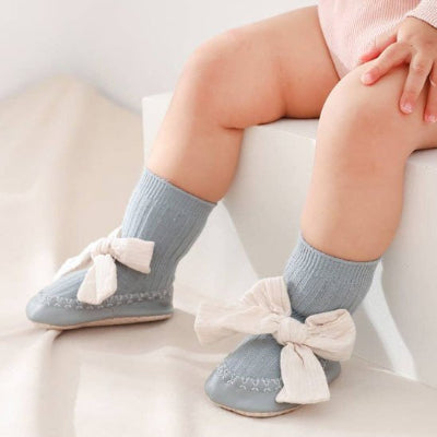 chaussette bebe bord cotele