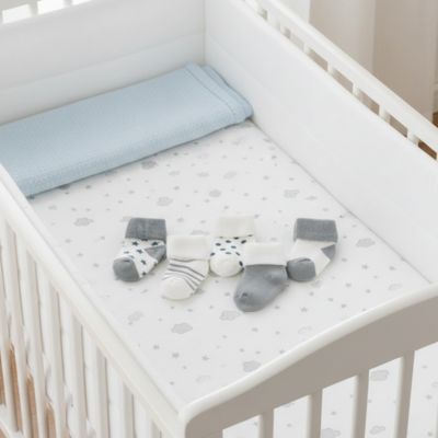 chaussette bebe gris