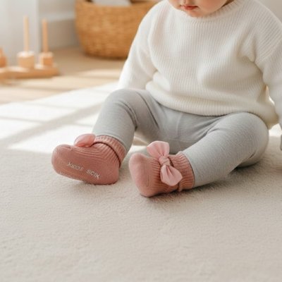 chaussette bebe matiere douce et extensibles