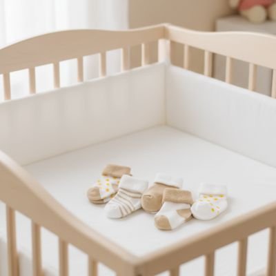 chaussette bebe motifs varies