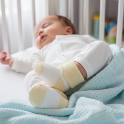 chaussette pour bebe bordure anti-glissement