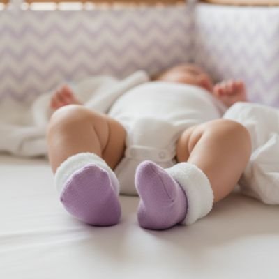 chaussette pour bebe tailles adaptees