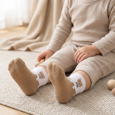chaussettes bebe matiere douce et confortable