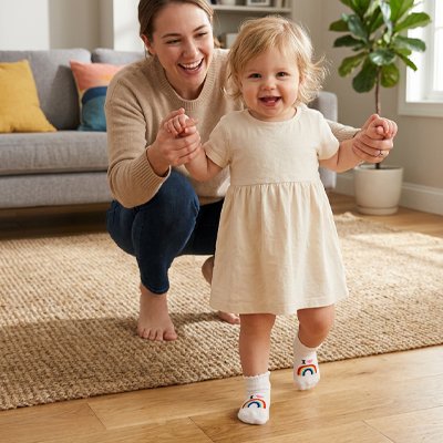 chaussettes bebe motifs colores et ludiques