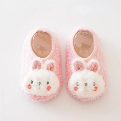 chausson bebe rose