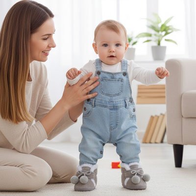 chausson bebe utilisation interieure 