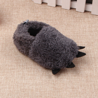 chausson bebes grise