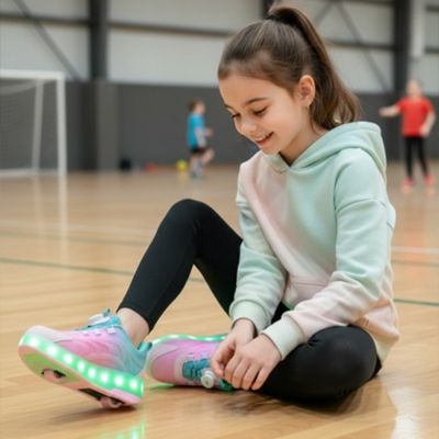 chaussure a roulette design attrayant