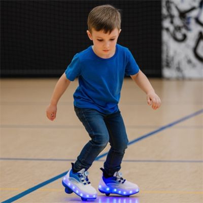 chaussure a roulette transition facile