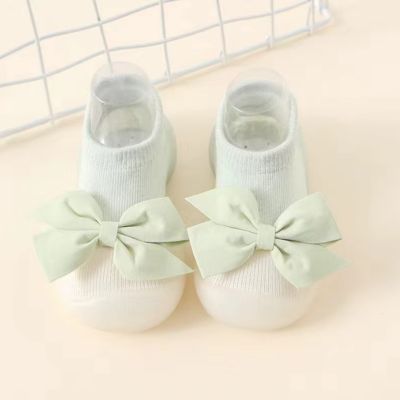 chaussure bebe fille vert