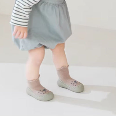 chaussure bebe matiere respirante en coton