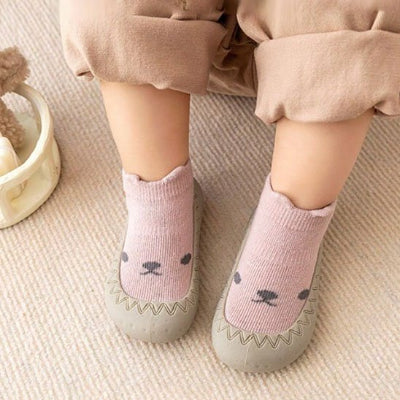 chaussure bebe semelle en caoutchouc flexible