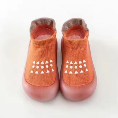 chaussure bebes orange