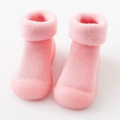 chaussures bebe roses