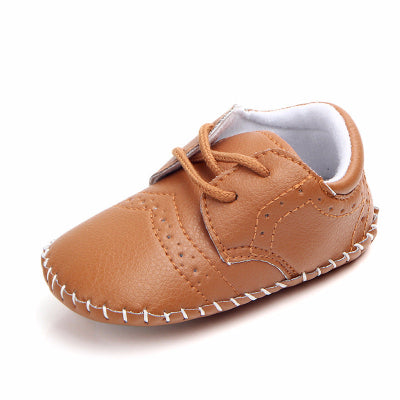 chaussures bebes marron