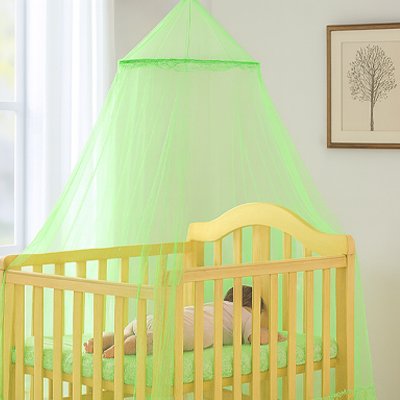 ciel de lit vert