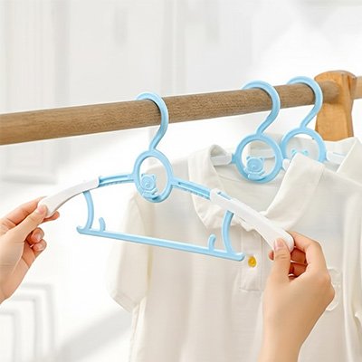 cintre enfant systeme pliable extensible