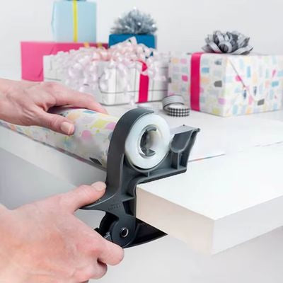 clips d emballage cadeaux distributeur de ruban adhesif 