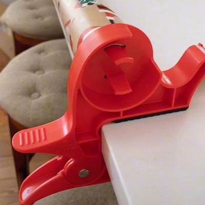 clips d emballage cadeaux facilite la coupe du papier
