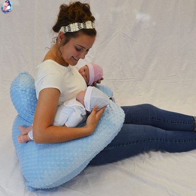 coussin allaitement pillow cover gain de temps