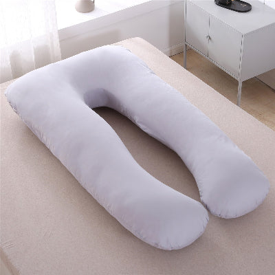 coussin de grossesse gris