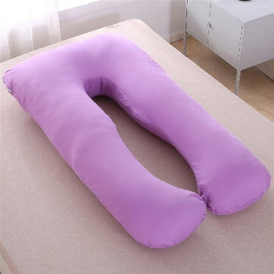 coussin de grossesse violet