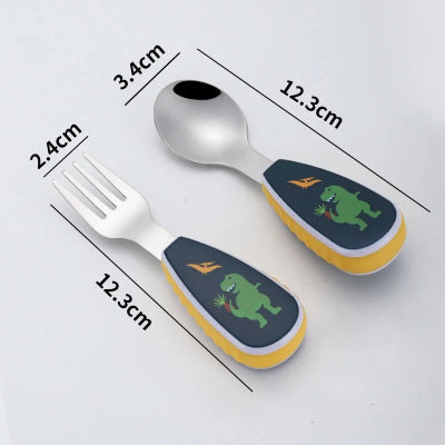 couvert bebe dinosaure