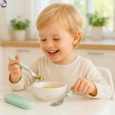 couvert bebe ergonomique design attrayant