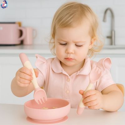 couvert pour bebe silicone ideal gencives sensibles