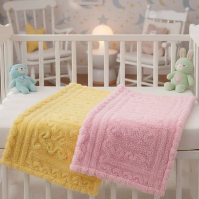 couverture bebe coloris pastel
