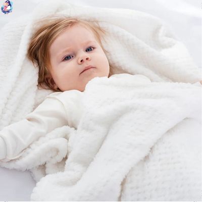 couverture bebe texture apaisante