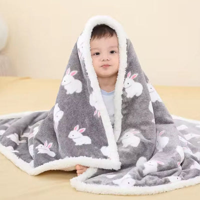 couverture bebe texture delicate