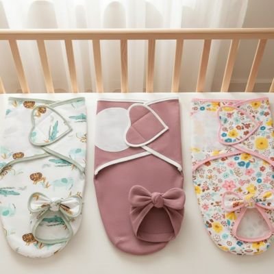 couverture d emmaillotage assortie