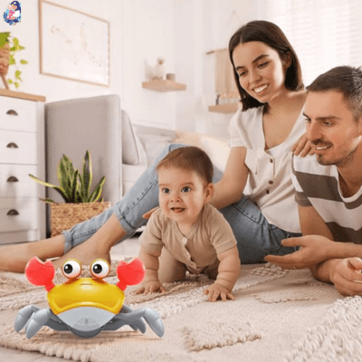 Crabe rampant avec musique SONGI™ - bebemam.com