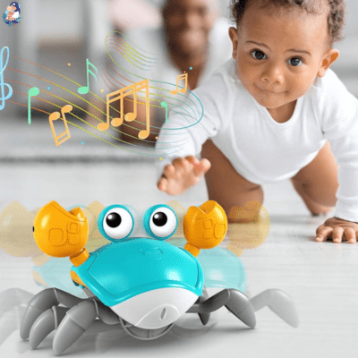 Crabe rampant avec musique SONGI™ - bebemam.com