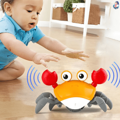 Crabe rampant avec musique SONGI™ - bebemam.com