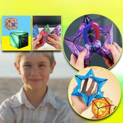 cube puzzle geometrique 3D amusant