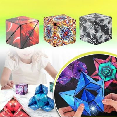 cube puzzle geometrique 3D plusieurs modeles