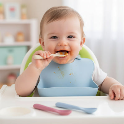 cuillere bebe ergonomie adaptee