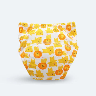 culotte d apprentissage lion jaune