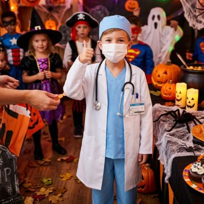 deguisement enfant medical