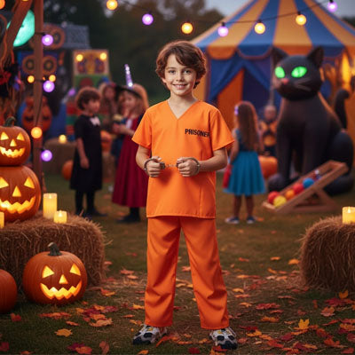 deguisement enfant orange