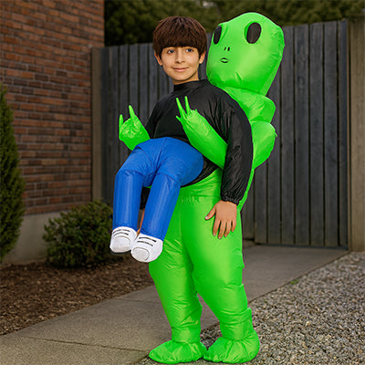 deguisement extraterrestre vert enfant