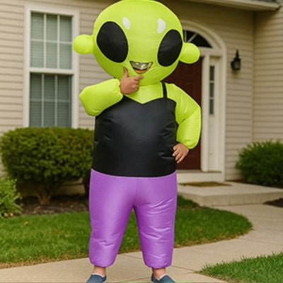 deguisement extraterrestre violet